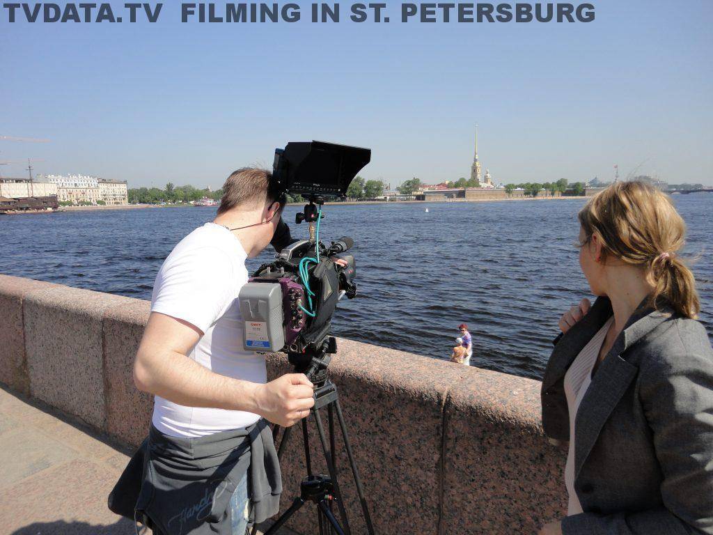 FILMING IN RUSSIA - ST. PETERSBURG