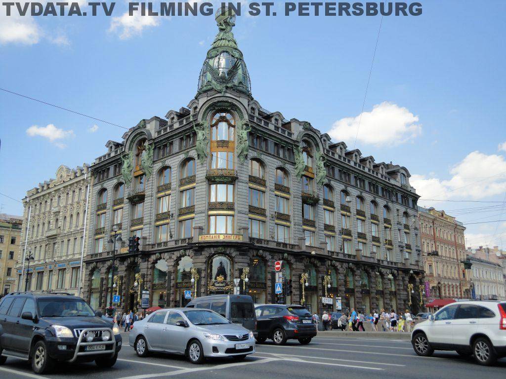 SUMMER FILMING IN RUSSIA - ST. PETERSBURG