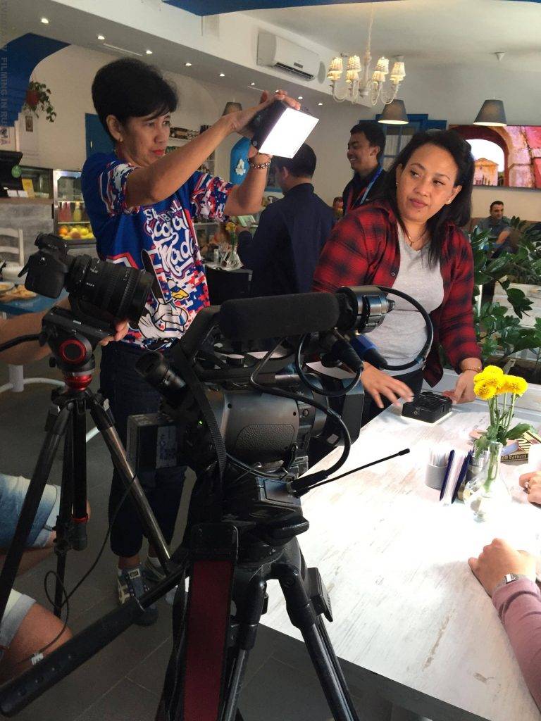 FILMIGN Location – Moscow café