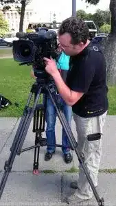 The interviews were filmed on High Definition Camera Sony F900