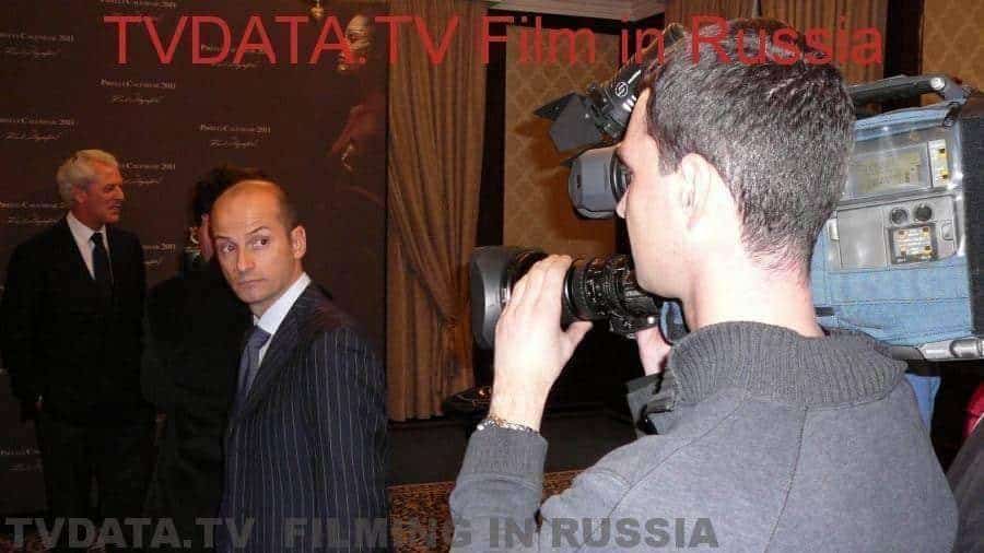 FILMING PIRELLI CALENDAR 2011 LAUNCH IN RITZ CARLTON MOSCOW HOTEL