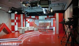 TVDATA.TV Multi-Camera Live Broadcast Studio in Moscow