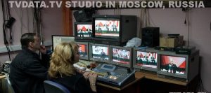 Multi-Camera Live Broadcast Studio in Moscow