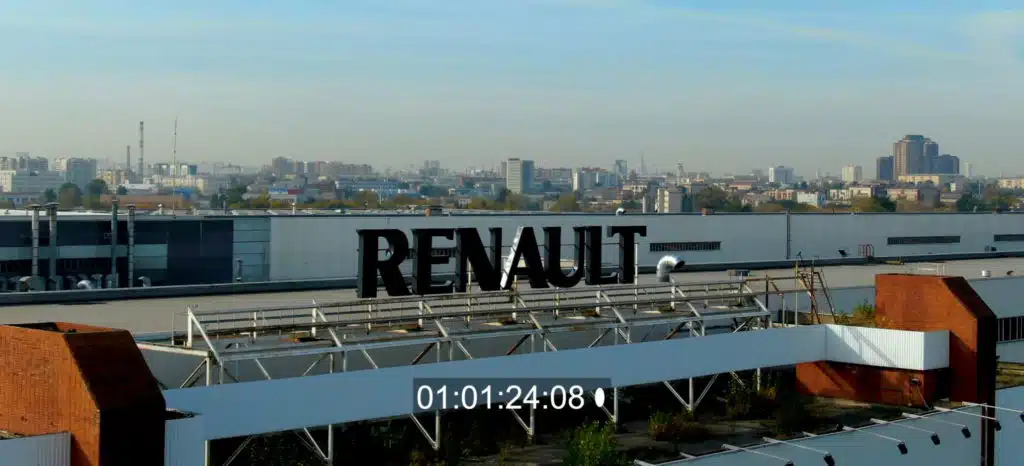 Giant Renault automobile plant HD Aerials in Moscow. The entire car maker transferred to the state for a symbolic price of 1 rouble