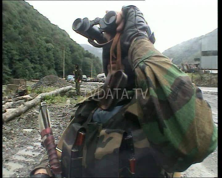 Crisis in the Pankisi Gorge Georgia in the early 2000s stock footage