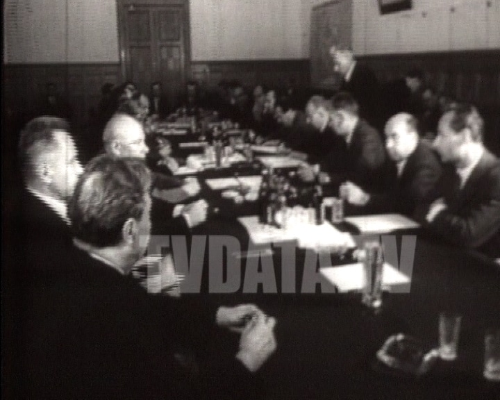 USSR & Czechoslovakia strengthen cooperation and prioritize defence of social organizations in historic film footage
