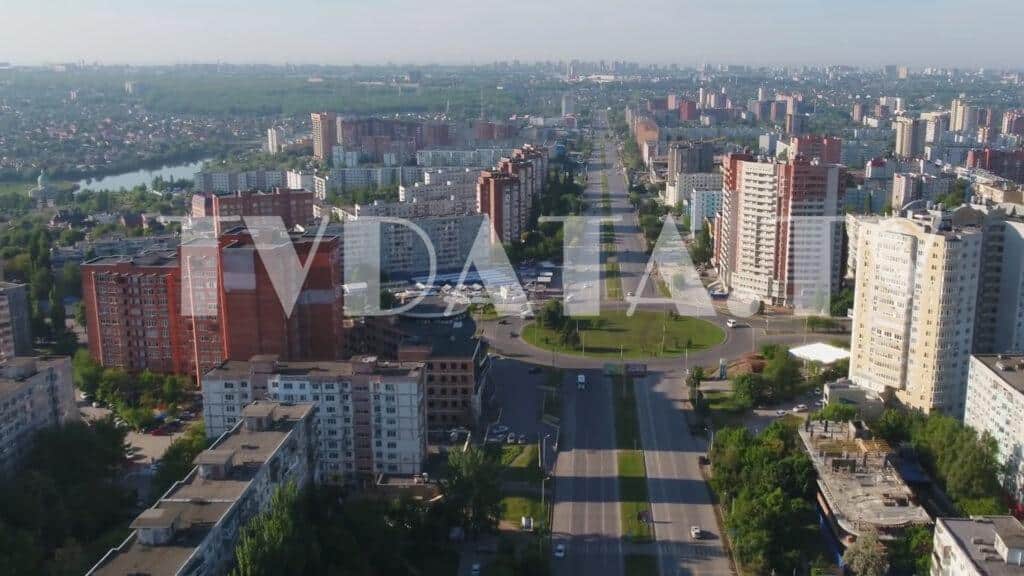 stunning city of Rostov from the sky with our spectacular aerial footage