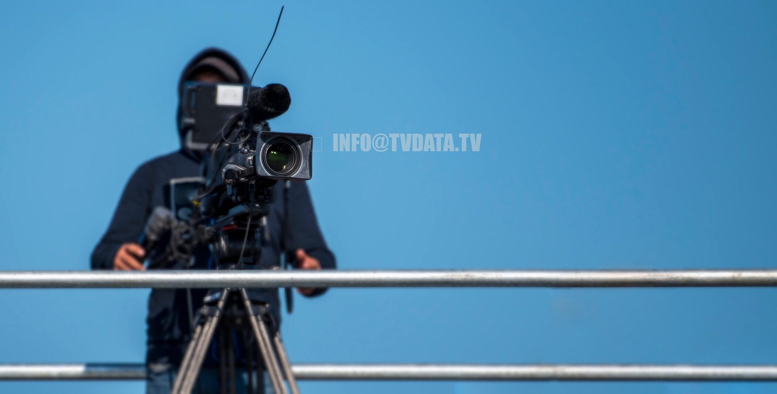 Cameraman Artur in Donetsk area, Slovyansk Ukrainian city Equipped With Panasonic AG series camcorder
