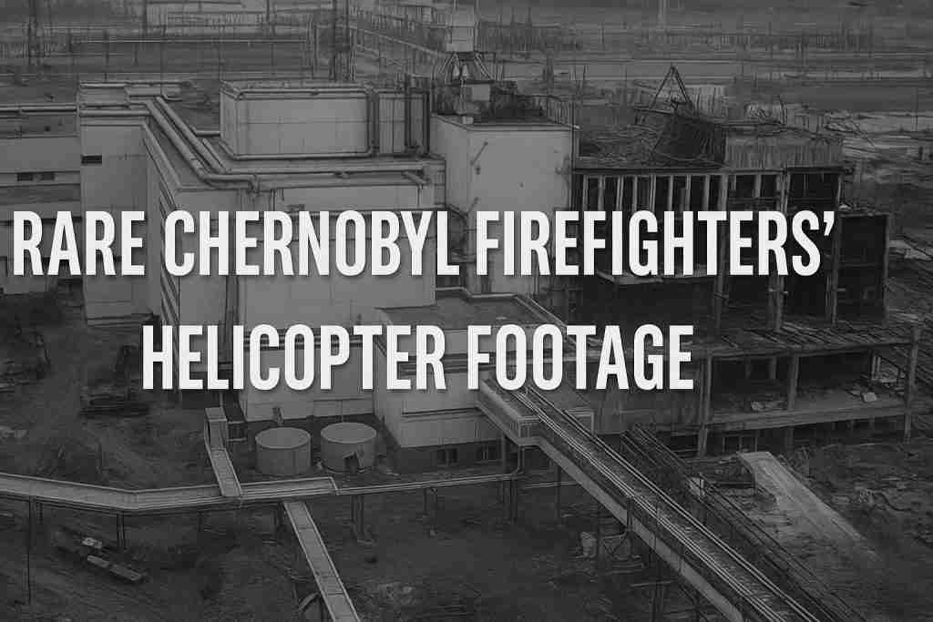 Rare Chernobyl Firefighters’ Helicopter Footage