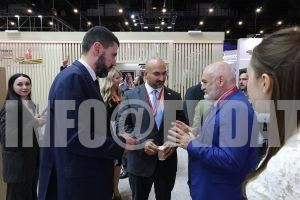 Filming at SPIEF