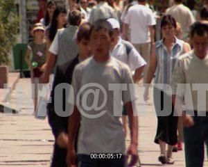 Daily Life on the Streets of Bishkek, Kyrgyzstan, Early 1990s