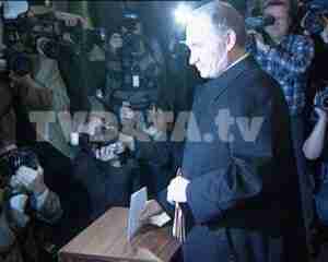 Russia Presidential Election 2024 - Polling Station & Voter Activity